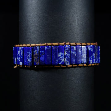 Blue Jasper Stone Bracelet – Calm. Elegant. Empowered.