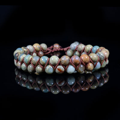Earthbound Weave Stone Bracelet