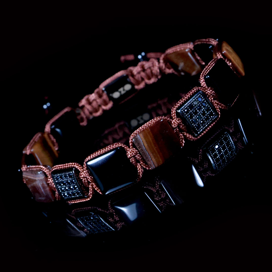 OZO Imperial Square Stone Bracelet (GIFT SET)