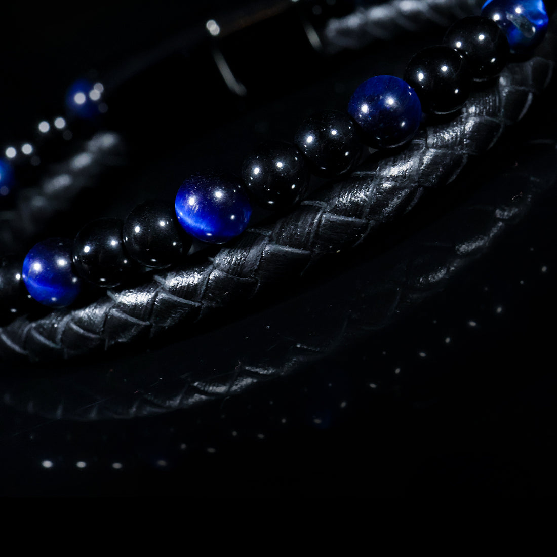 OZO Midnight Blue Beaded Bracelet