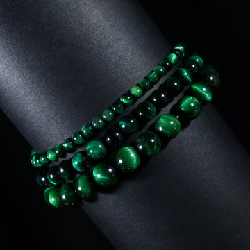 Emerald Tiger Eye — Signature Stack