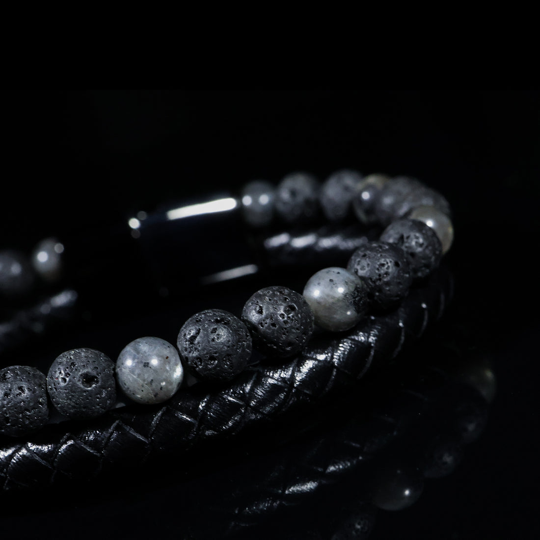 OZO Obsidian Stone Bracelet