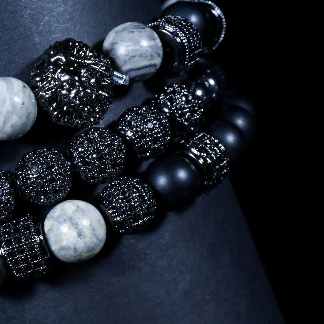 OZO Monochrome Lion Prestige Bracelet Set