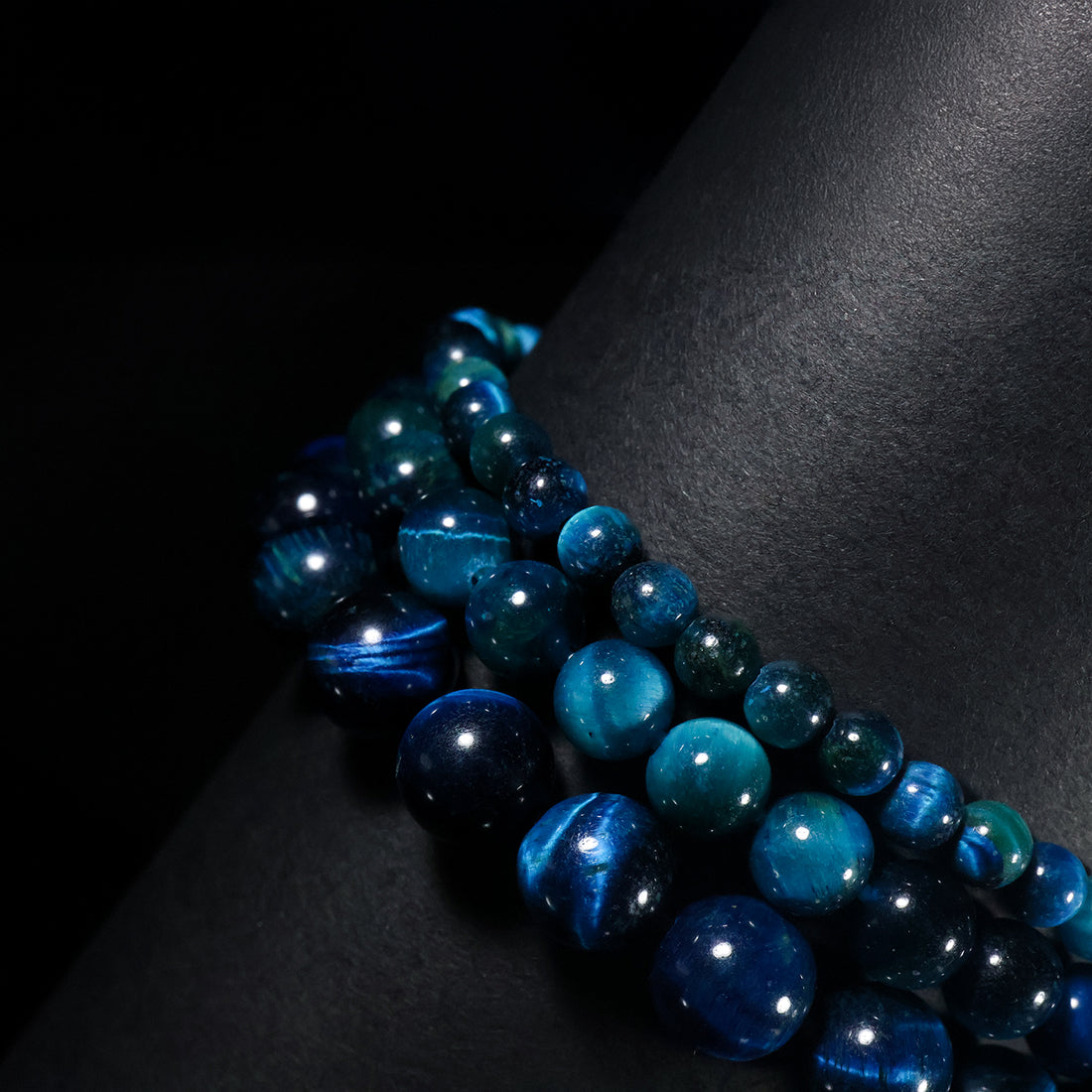 Azure Tiger Eye — Signature Stack