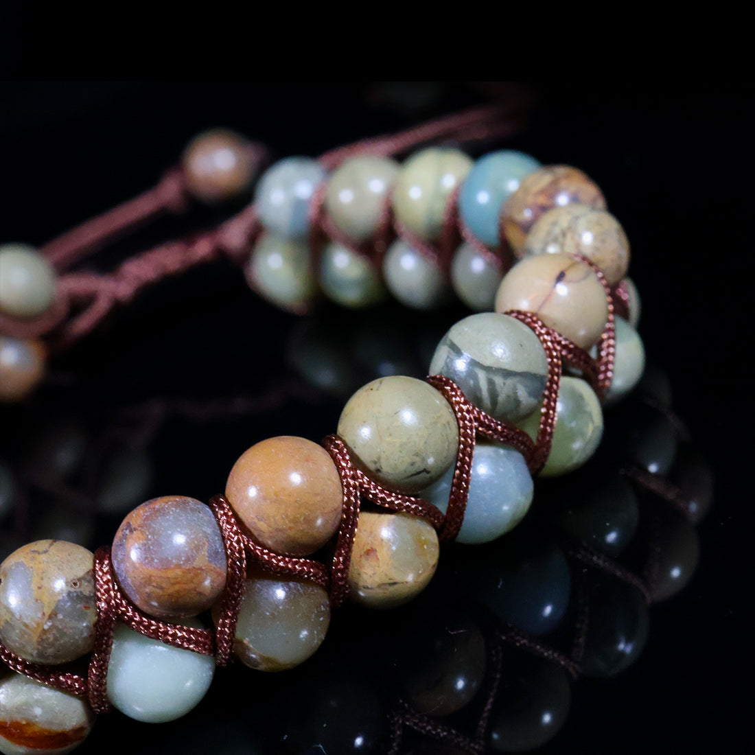 Earthbound Weave Stone Bracelet