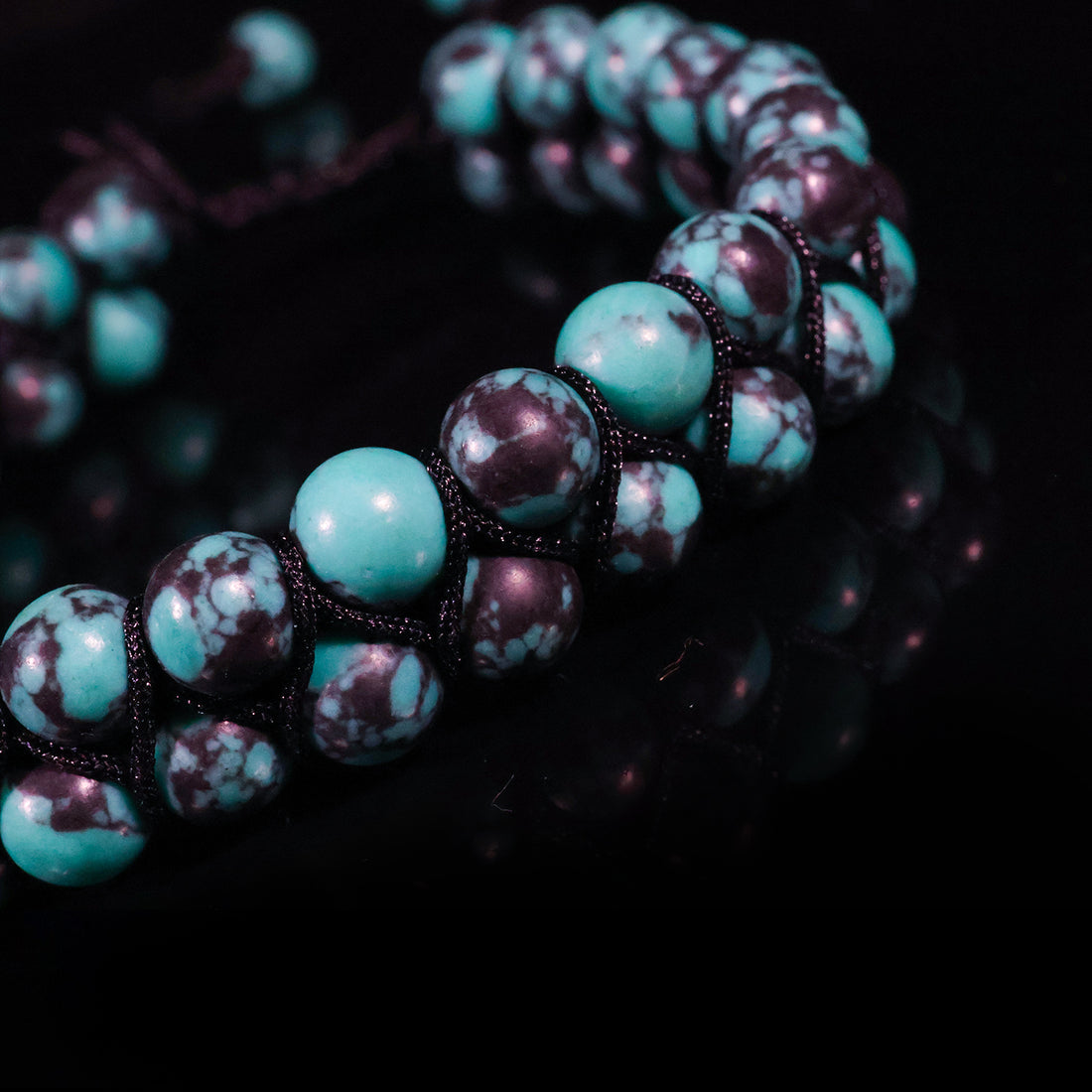 Midnight Turquoise Fusion Bracelet
