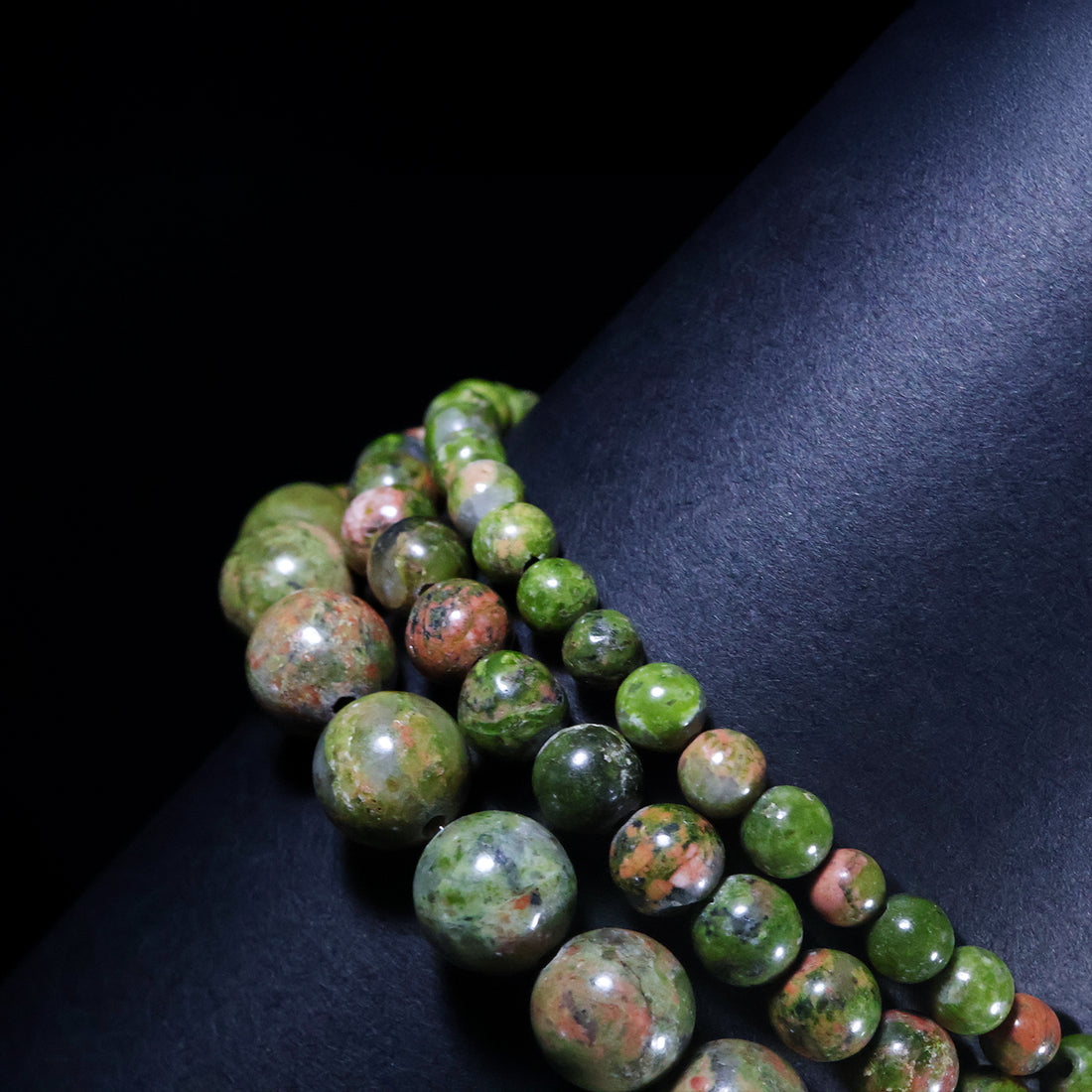 Verdant Unakite — Signature Stack
