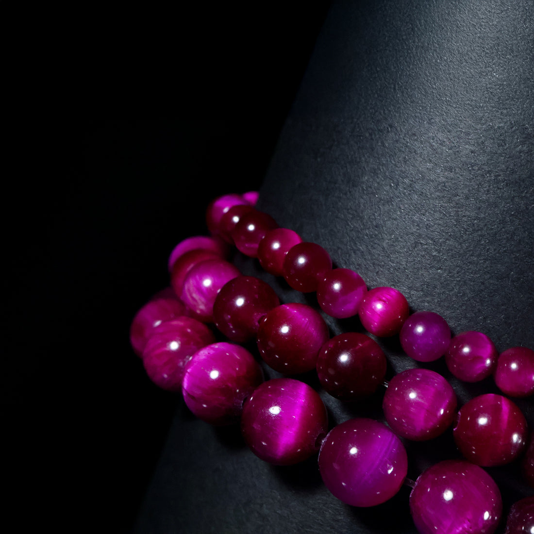 Crimson Rose Tiger Eye — Signature Stack