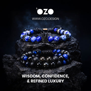 OZO Royal Sapphire Stone Bracelet (GIFT SET)