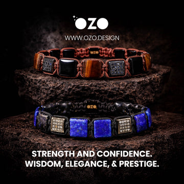 OZO Royal Stone Square Bracelet Collection